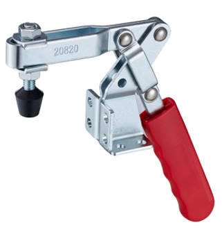 DST-20820 Horizontal toggle clamp with angle base and open clamping arm