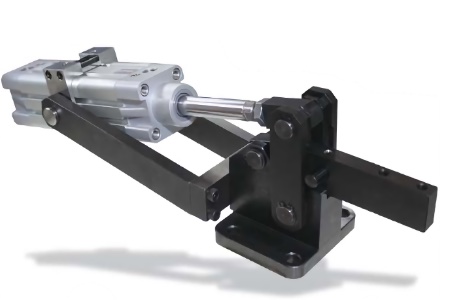 P60 Heavy Pneumatic toggle clamp-horizontal cylinder attachment