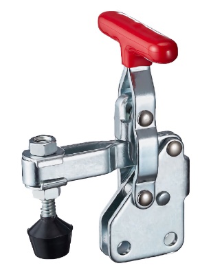 ST-101-AIT Vertical acting toggle clamp with vertical mounting base, T-Handle 500N