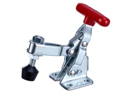 DST-101-AT Vertical acting toggle clamp with horizontal mounting base, T-Handle