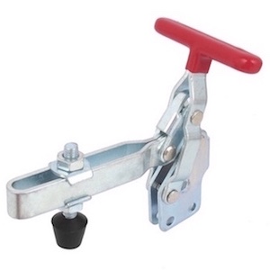 DST-12138 Vertical acting toggle clamp with vertical mounting base, T-Handle U-Bar 2270N