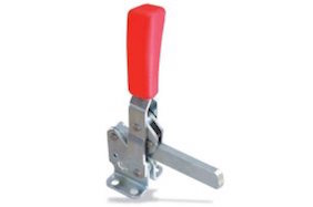M10L Vertical toggle clamp with horizontal base and solid clamping arm
