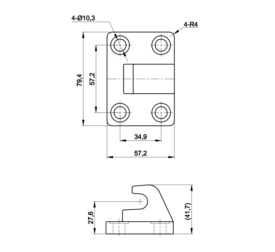 DST-40370-LP Datasheet Duty Latch type toggle clamp-optional latch plate